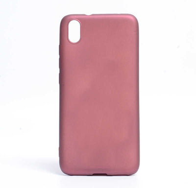 Xiaomi Redmi 7A Kılıf Zore Premier Silikon Kapak Mürdüm