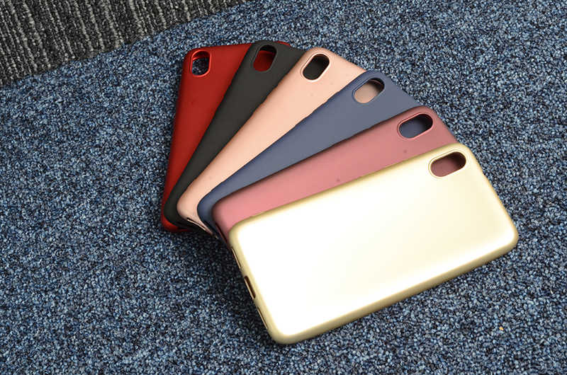 Xiaomi Redmi 7A Kılıf Zore Premier Silikon Kapak Kırmızı