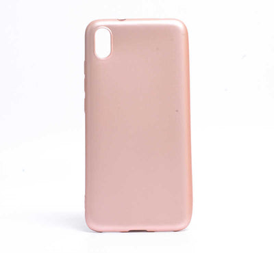 Xiaomi Redmi 7A Kılıf Zore Premier Silikon Kapak Rose Gold