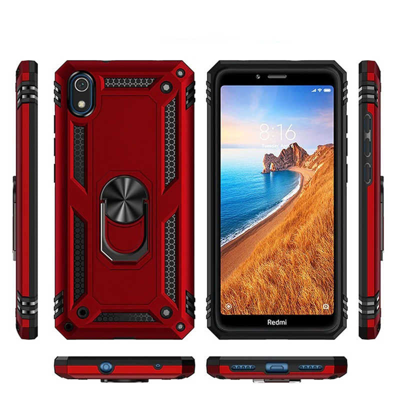 Xiaomi Redmi 7A Kılıf Zore Vega Kapak Gri