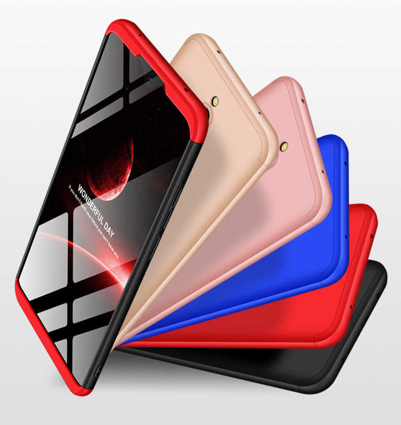 Xiaomi Redmi 8 Kılıf Zore Ays Kapak Kırmızı