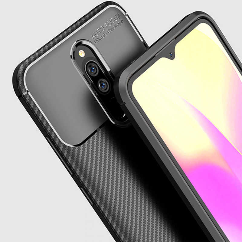 Xiaomi Redmi 8 Kılıf Zore Negro Silikon Kapak Kahverengi