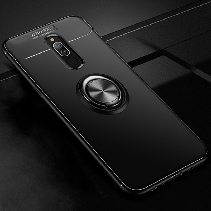 Xiaomi Redmi 8 Kılıf Zore Ravel Silikon Kapak Siyah