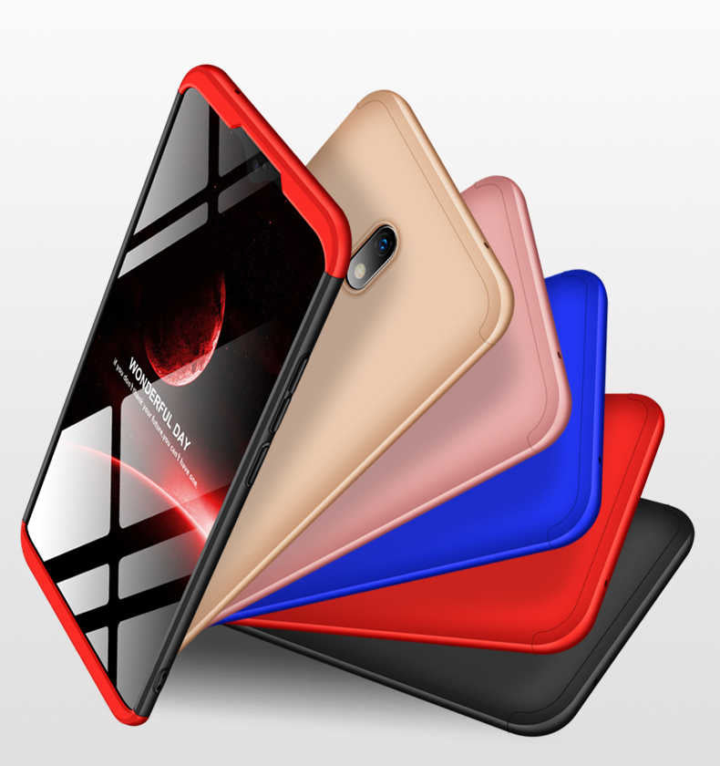 Xiaomi Redmi 8A Kılıf Zore Ays Kapak Mavi