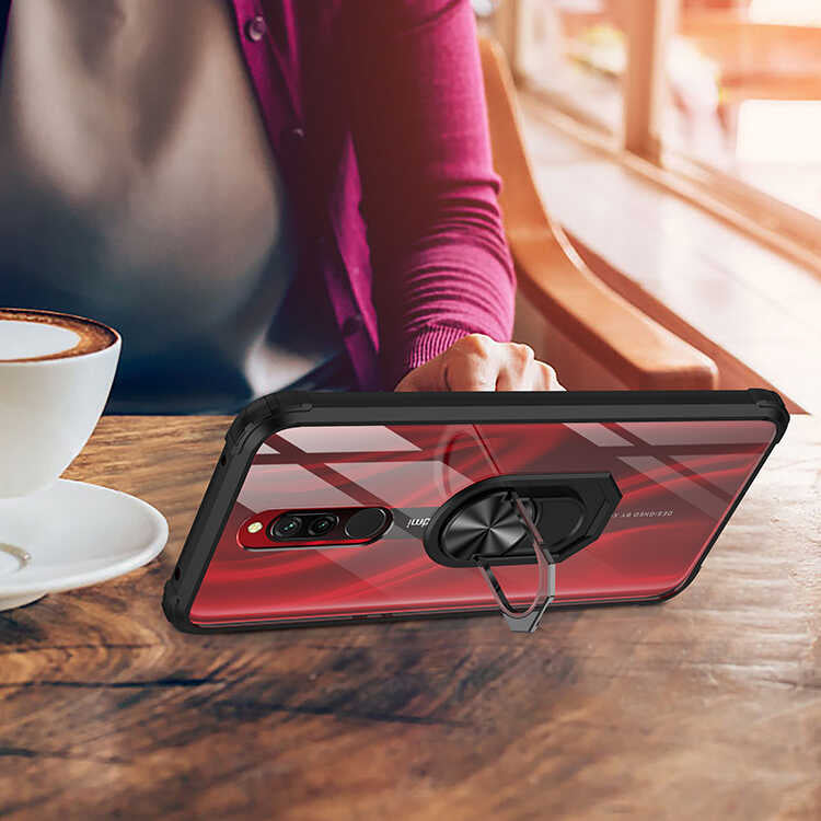 Xiaomi Redmi 8A Kılıf Zore Mola Kapak Siyah