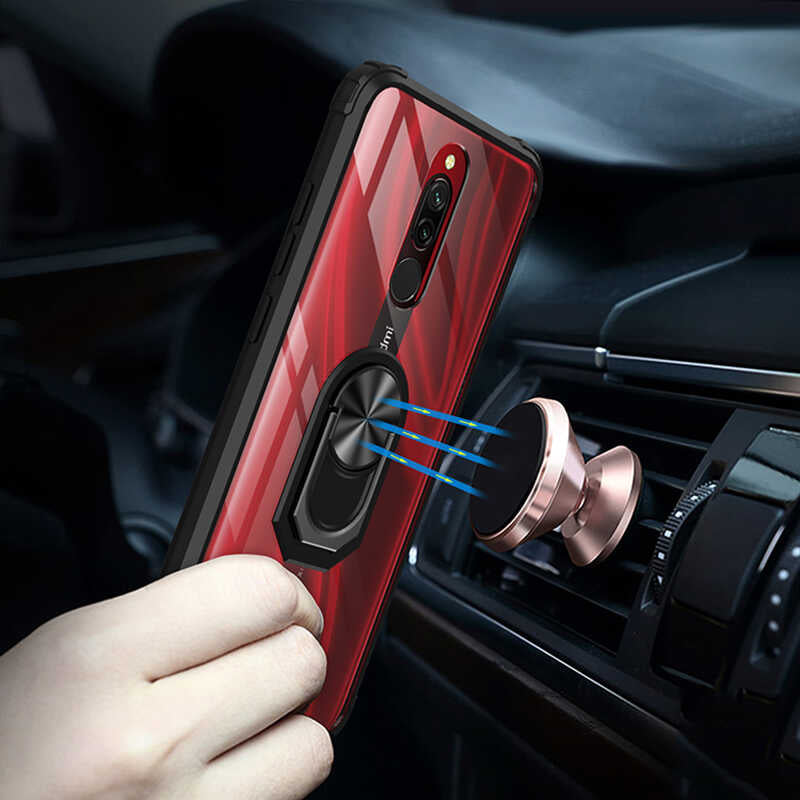 Xiaomi Redmi 8A Kılıf Zore Mola Kapak Lacivert
