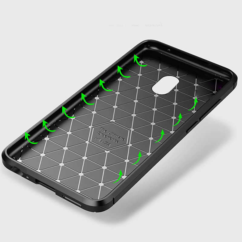 Xiaomi Redmi 8A Kılıf Zore Negro Silikon Kapak Kahverengi