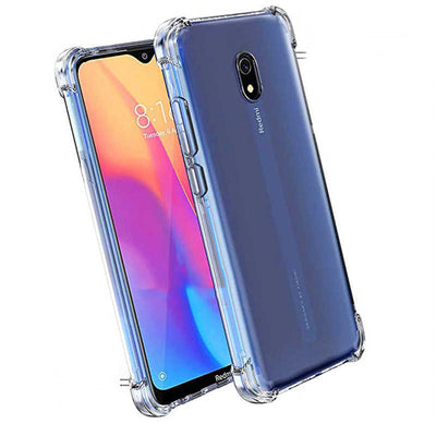 Xiaomi Redmi 8A Kılıf Zore Nitro Anti Shock Silikon Renksiz