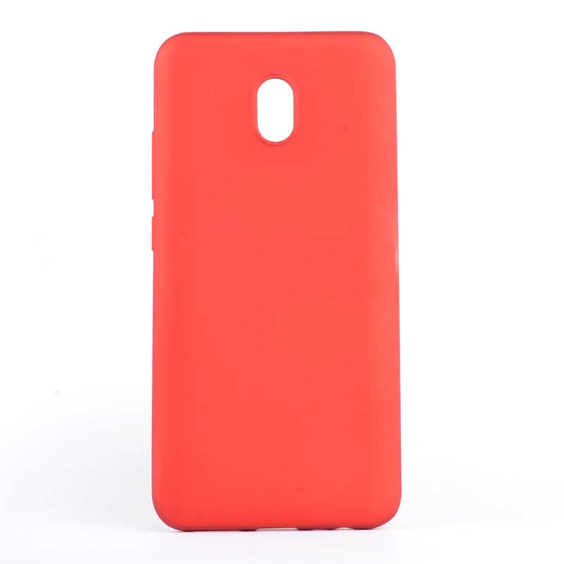 Xiaomi Redmi 8A Kılıf Zore Premier Silikon Kapak Kırmızı