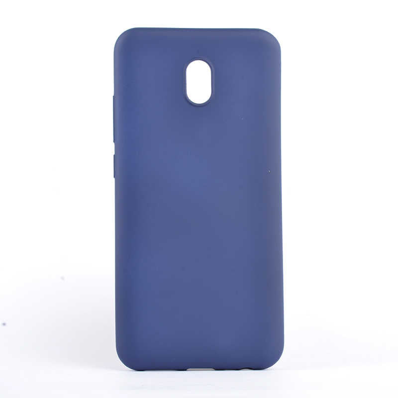 Xiaomi Redmi 8A Kılıf Zore Premier Silikon Kapak Lacivert