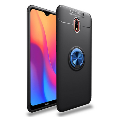 Xiaomi Redmi 8A Kılıf Zore Ravel Silikon Kapak Kırmızı