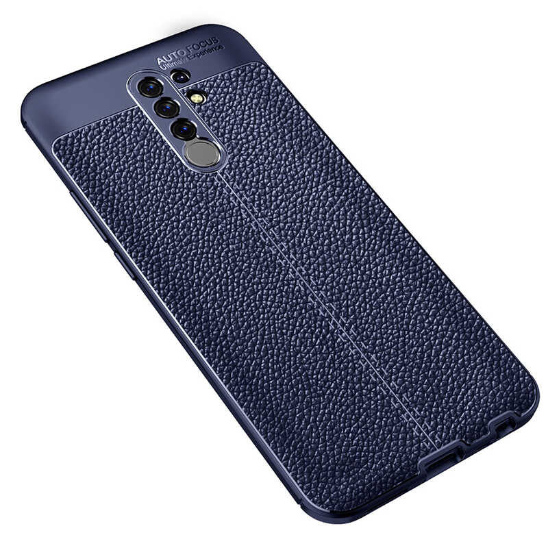 Xiaomi Redmi 9 Kılıf Zore Niss Silikon Kapak Siyah