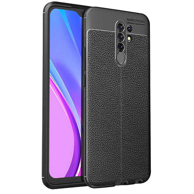 Xiaomi Redmi 9 Kılıf Zore Niss Silikon Kapak Siyah