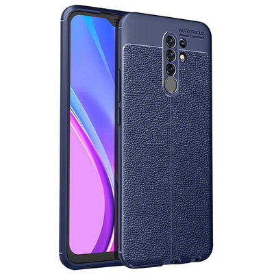 Xiaomi Redmi 9 Kılıf Zore Niss Silikon Kapak Lacivert