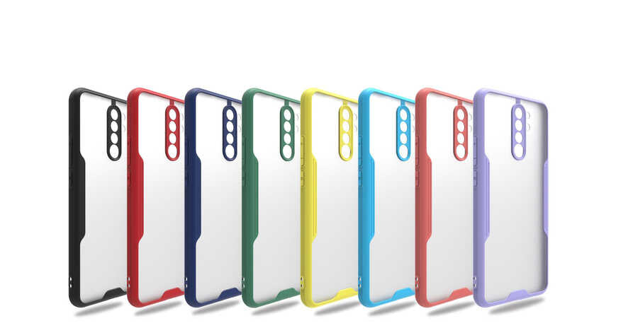 Xiaomi Redmi 9 Kılıf Zore Parfe Kapak Sarı