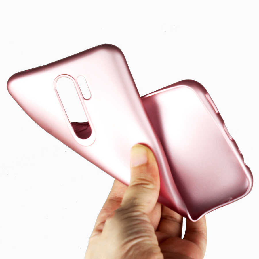 Xiaomi Redmi 9 Kılıf Zore Premier Silikon Kapak Kırmızı