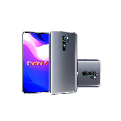Xiaomi Redmi 9 Kılıf Zore Süper Silikon Kapak Renksiz