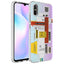 Xiaomi Redmi 9A Kılıf Airbag Kenarlı Renkli Desenli Silikon Zore Elegans Kapak