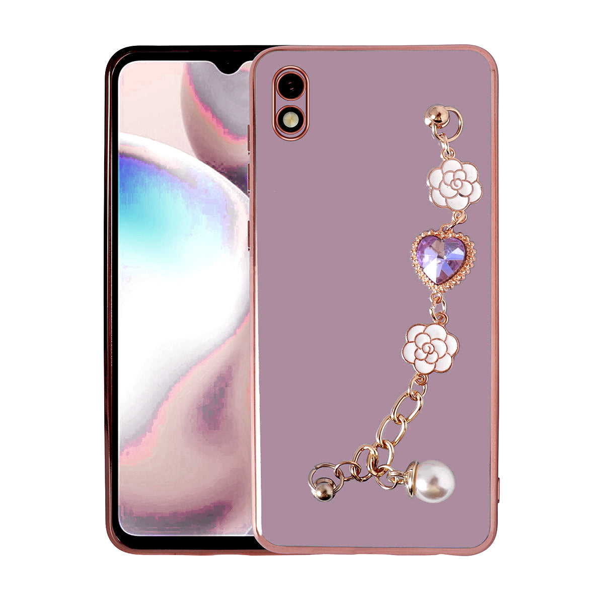 Xiaomi Redmi 9A Kılıf El Tutamaçlı Kamera Korumalı Zore Taka Silikon Kapak Siyah