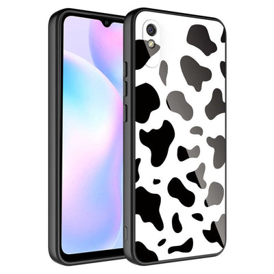 Xiaomi Redmi 9A Kılıf Kamera Korumalı Desenli Sert Silikon Zore Epoksi Kapak NO3