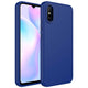 Xiaomi Redmi 9A Kılıf Metal Çerçeve ve Buton Tasarımlı Silikon Zore Luna Kapak