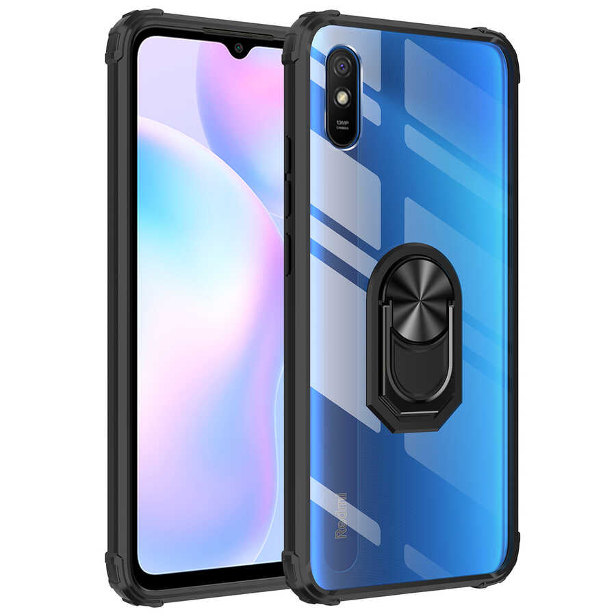 Xiaomi Redmi 9A Kılıf Zore Mola Kapak Kırmızı