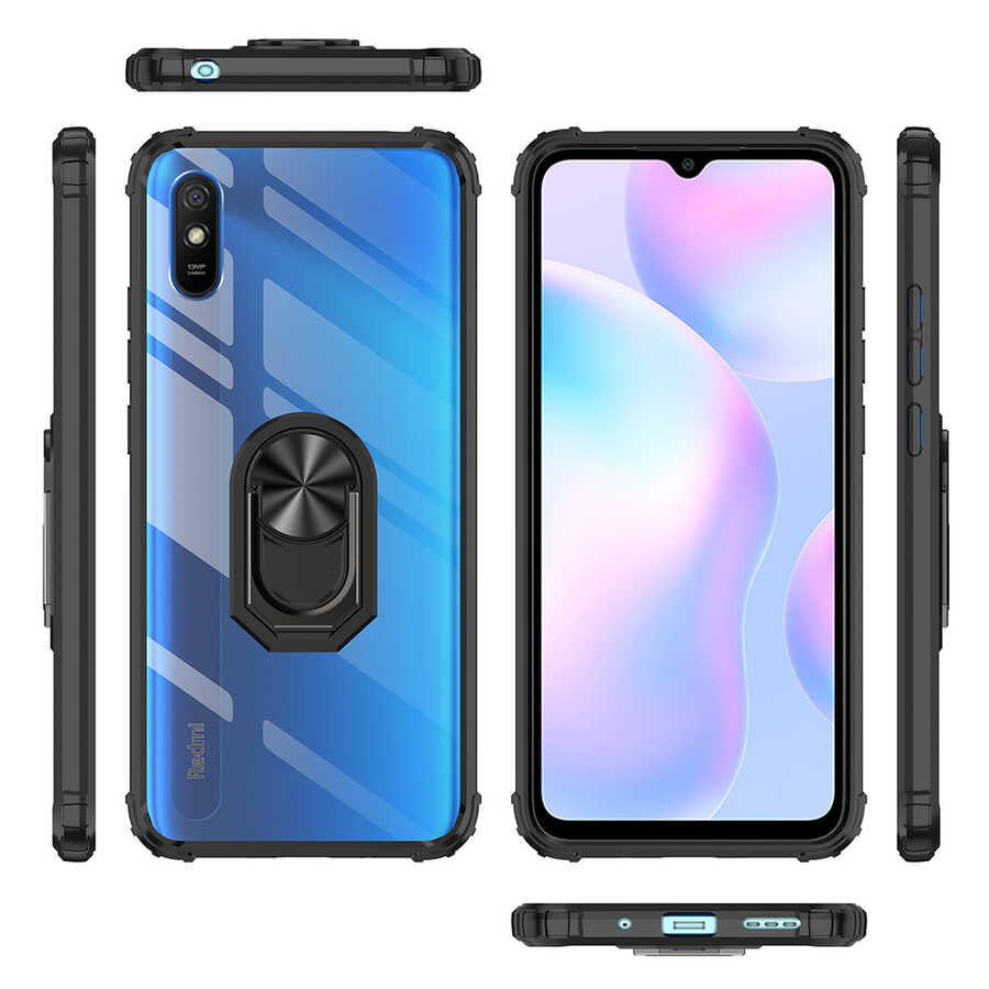 Xiaomi Redmi 9A Kılıf Zore Mola Kapak Lacivert