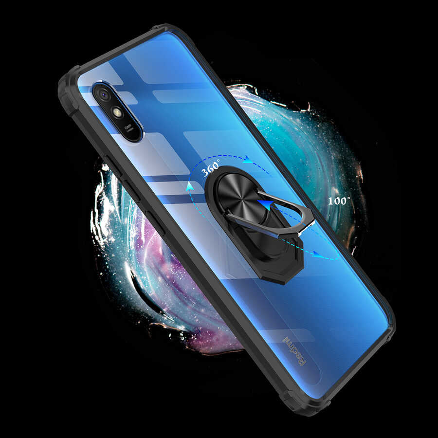 Xiaomi Redmi 9A Kılıf Zore Mola Kapak Lacivert