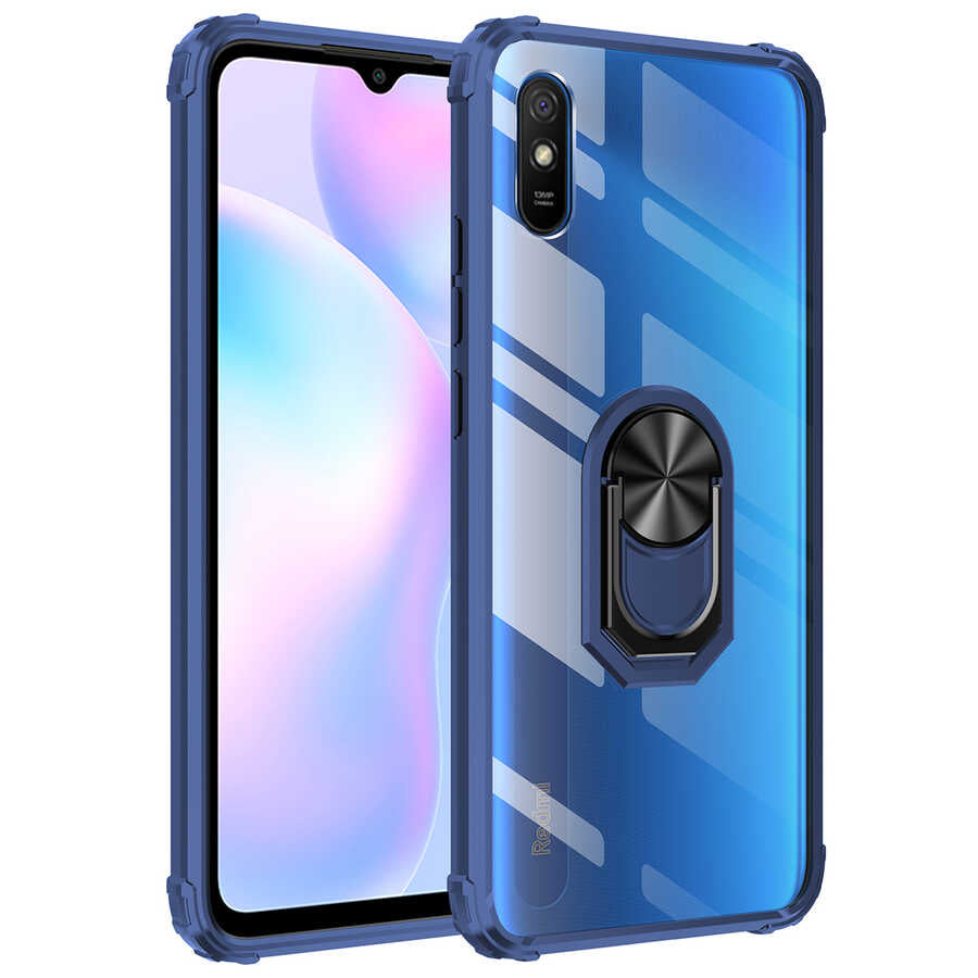Xiaomi Redmi 9A Kılıf Zore Mola Kapak Lacivert