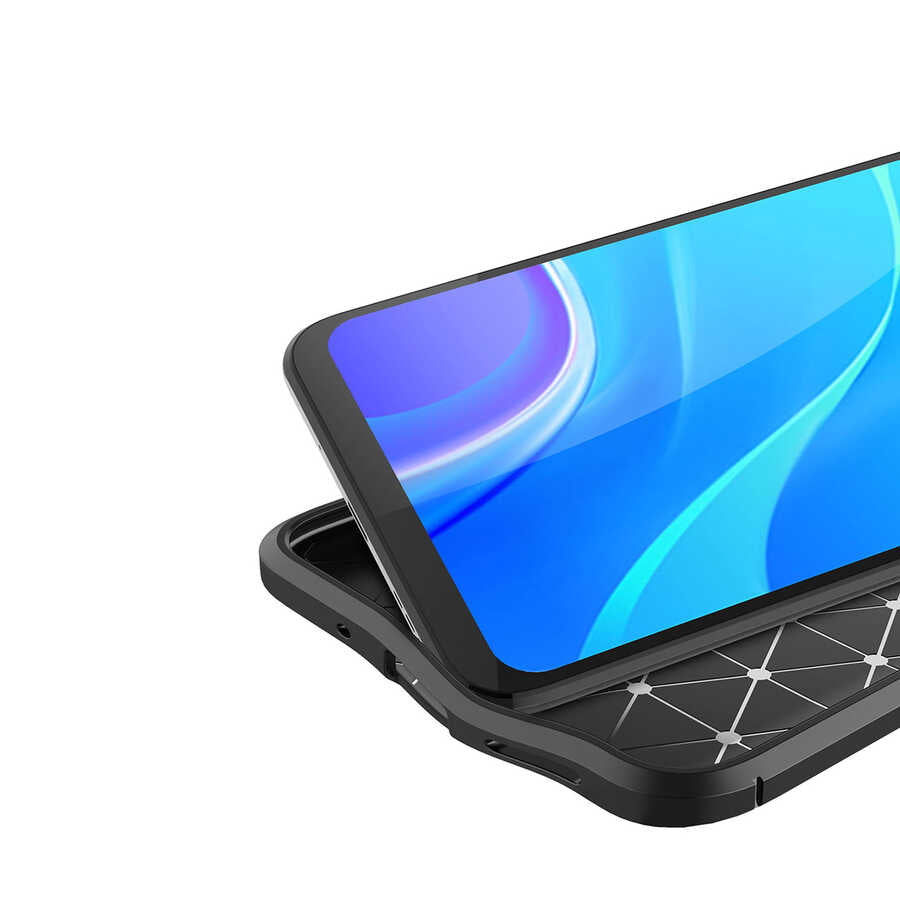 Xiaomi Redmi 9A Kılıf Zore Niss Silikon Kapak Kırmızı