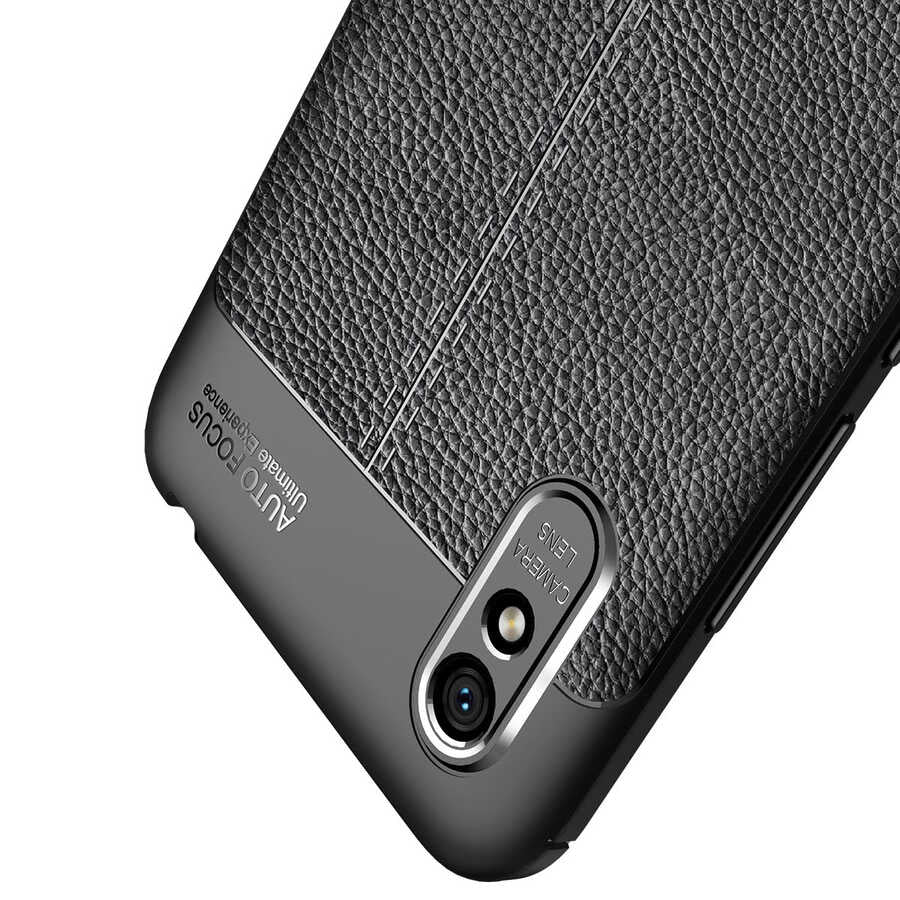 Xiaomi Redmi 9A Kılıf Zore Niss Silikon Kapak Kırmızı