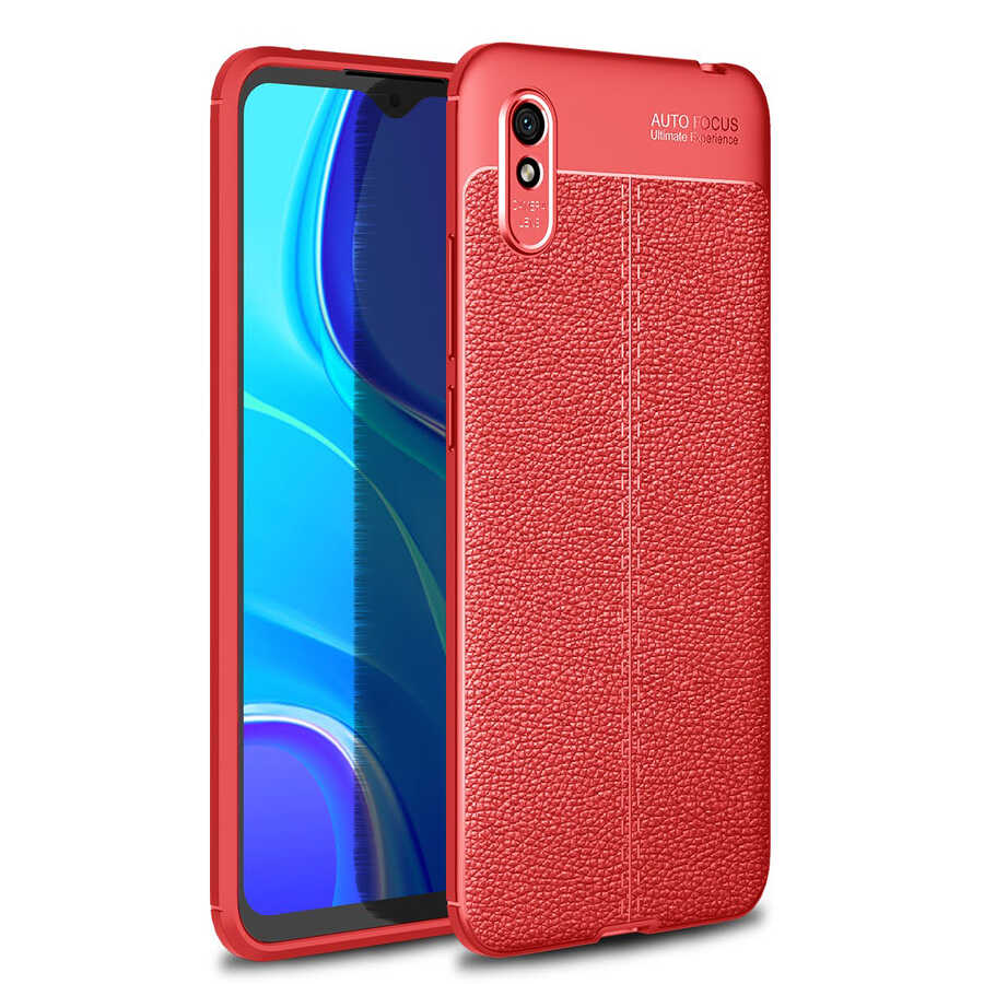 Xiaomi Redmi 9A Kılıf Zore Niss Silikon Kapak Siyah