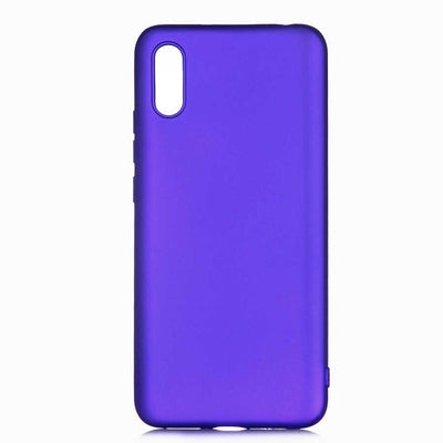 Xiaomi Redmi 9A Kılıf Zore Premier Silikon Kapak Saks Mavi