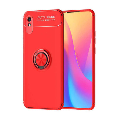 Xiaomi Redmi 9A Kılıf Zore Ravel Silikon Kapak Siyah