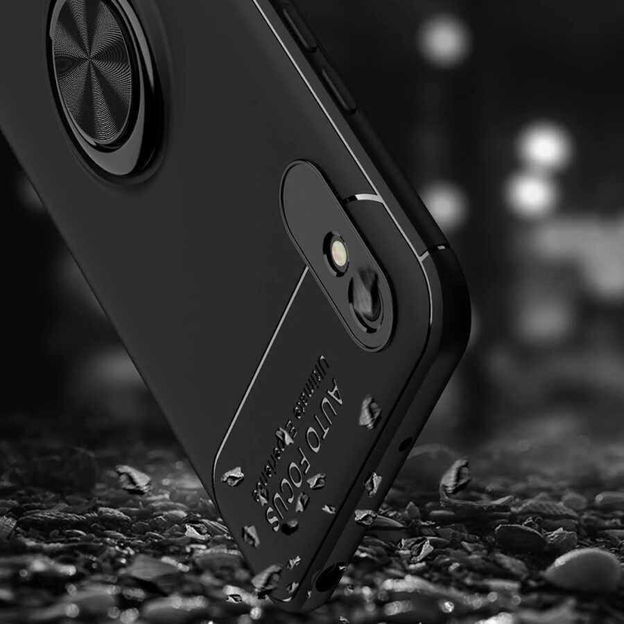 Xiaomi Redmi 9A Kılıf Zore Ravel Silikon Kapak Mavi