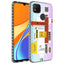 Xiaomi Redmi 9C Kılıf Airbag Kenarlı Renkli Desenli Silikon Zore Elegans Kapak