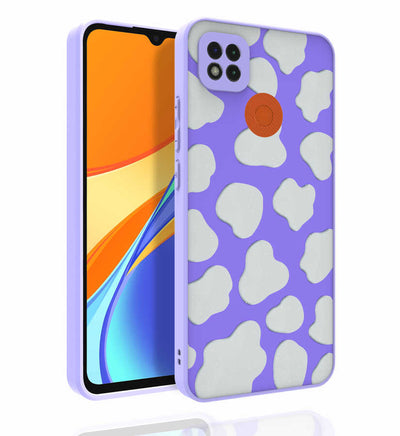 Xiaomi Redmi 9C Kılıf Desenli Kamera Korumalı Parlak Zore Nora Kapak NO6