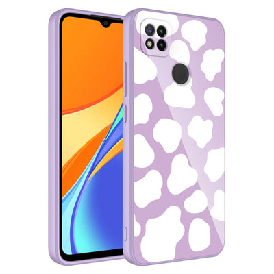 Xiaomi Redmi 9C Kılıf Kamera Korumalı Desenli Sert Silikon Zore Epoksi Kapak NO6