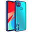 Xiaomi Redmi 9C Kılıf Kamera Korumalı Logo Gösteren Zore Omega Kapak Lacivert
