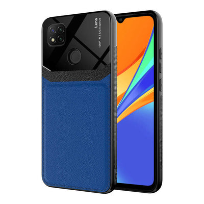 Xiaomi Redmi 9C Kılıf Zore Emiks Kapak Lacivert