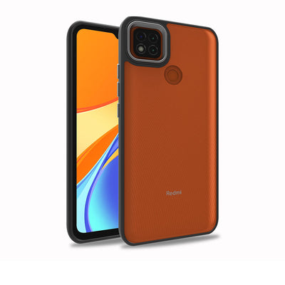 Xiaomi Redmi 9C Kılıf Zore Flora Kapak Siyah