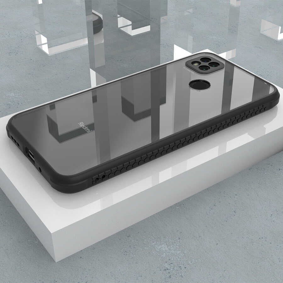 Xiaomi Redmi 9C Kılıf Zore Kaff Kapak Koyu Yeşil