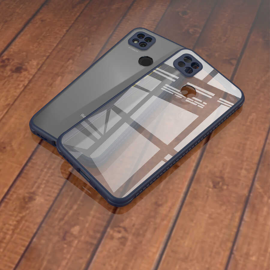 Xiaomi Redmi 9C Kılıf Zore Kaff Kapak Siyah