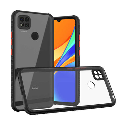 Xiaomi Redmi 9C Kılıf Zore Kaff Kapak Siyah