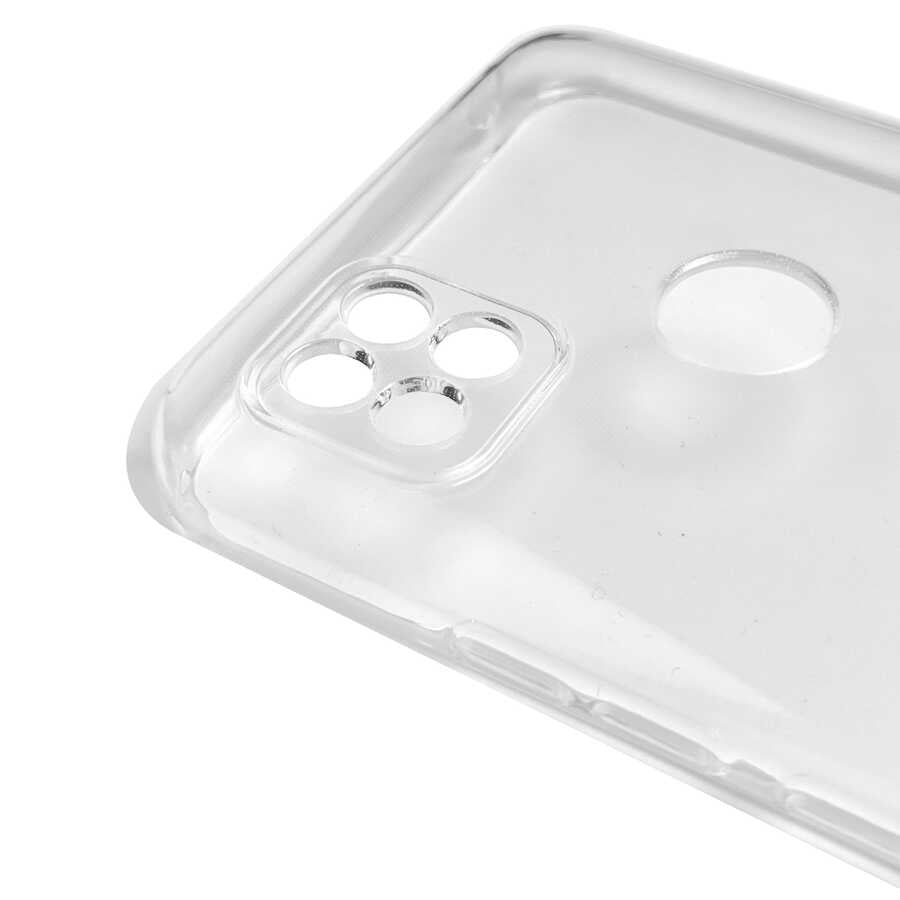 Xiaomi Redmi 9C Kılıf Zore Kamera Korumalı Süper Silikon Kapak Renksiz