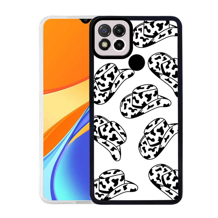 Xiaomi Redmi 9C Kılıf Zore M-Fit Desenli Kapak Hat No5