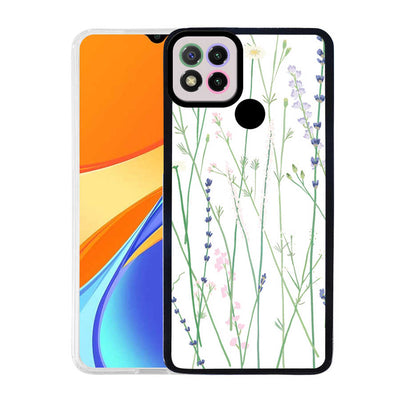 Xiaomi Redmi 9C Kılıf Zore M-Fit Desenli Kapak Flower No4