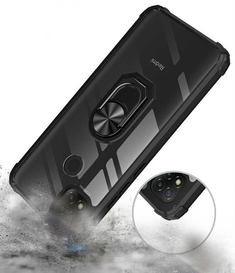 Xiaomi Redmi 9C Kılıf Zore Mola Kapak Kırmızı