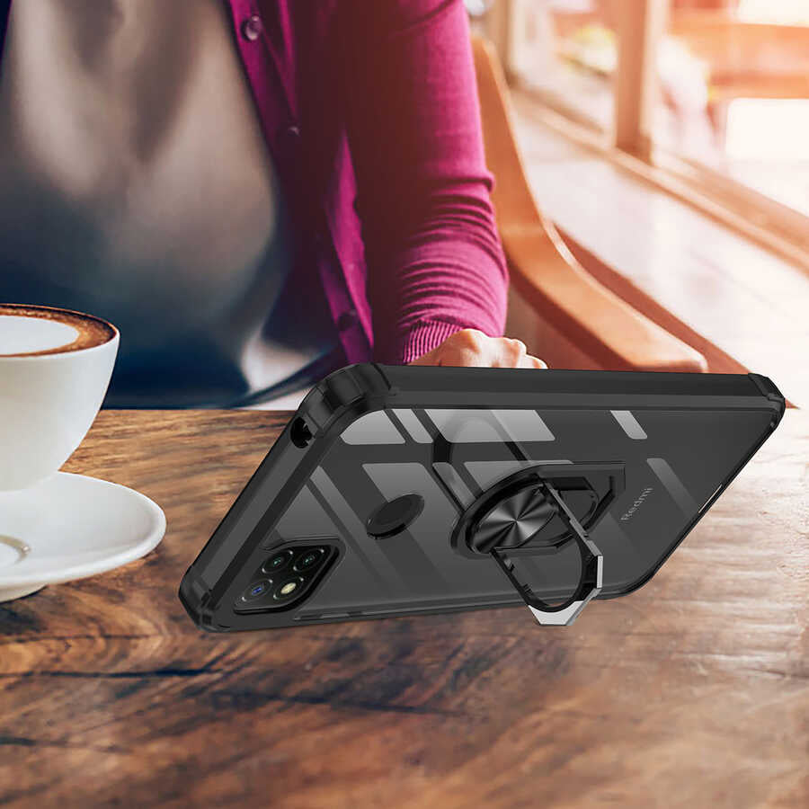 Xiaomi Redmi 9C Kılıf Zore Mola Kapak Kırmızı