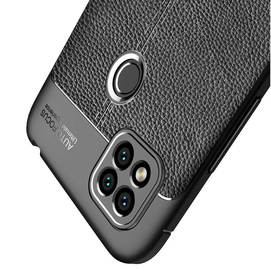 Xiaomi Redmi 9C Kılıf Zore Niss Silikon Kapak Siyah